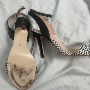 NEIMAN MARCUS Ankle Strap Heels
